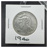 1940 Walking Liberty Half Dollar