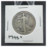 1943-s Walking Liberty Half Dollar