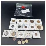 20 Different Mixed-date World Coins