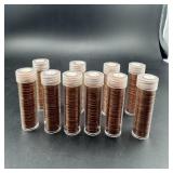 (10 Times The Bid) Rolls Of 1982 Unc Pennies