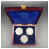 Rare Three-piece Carson City Coin Set  1882, 1883
