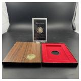 1971 Silver Eisenhower (ike) Dollar In Box