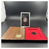 1971 Silver Eisenhower (ike) Dollar In Box