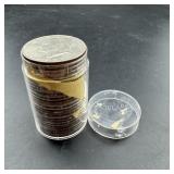 Full Tube Of Eisenhower (ike) Dollars