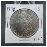 1898 Morgan Silver Dollar