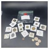 20 Different Mixed-date World Coins
