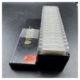Pcgs Box With 20 Slabbed Coins  Various Coins