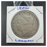 1885 Morgan Silver Dollar