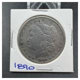 1890 Morgan Silver Dollar