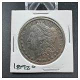 1892-o Morgan Silver Dollar
