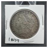 1879 Morgan Silver Dollar
