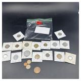 20 Different Mixed-date World Coins