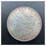 1885 Morgan Silver Dollar