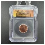 2025-b Penny  Graded Ms-67
