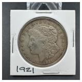1921 Morgan Silver Dollar