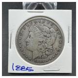 1885 Morgan Silver Dollar