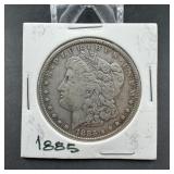 1885 Morgan Silver Dollar