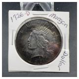 1926-D Peace Silver Dollar Coin
