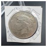 1923 Peace Silver Dollar Coin