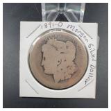 1891-O Morgan Silver Dollar