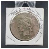 1922-S Peace Silver Dollar Coin