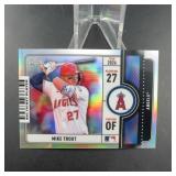 2026 Topps Chrome Mike Trout BTP-1 Card