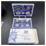 2000 US Mint Proof Set with Original Box