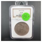 1892-O Morgan Silver Dollar NGC XF45