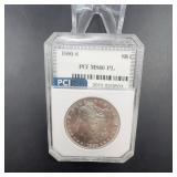 1880-S Morgan Silver Dollar PCI MS66 PL