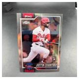 Justin Crawford Phillies Rookie Card