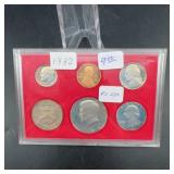 1982 U.S. Mint Proof Set, 6 Coins