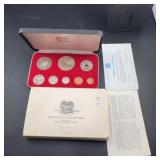1975 Papua New Guinea Proof Coinage Set Franklin M