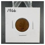 1866 Indian Head Cent