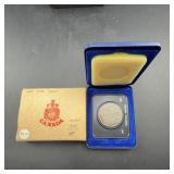1971 Canada British Columbia Nickel Dollar