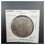 1969 Samoa Tala Robert Louis Stevenson Coin
