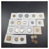 World Coin Collection Including Germany, Italy