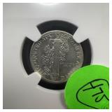 1941-D Mercury Dime, Silver Ten Cents