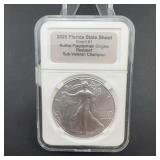 2024 American Silver Eagle 1oz Florida State Shoot