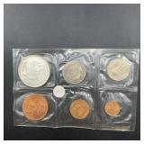 1971 Mexican Mint Uncirculated Coin Set