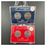 2004 Lewis & Clark Nickel Sets Louisiana Purchase