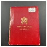 1963 Vatican Sede Vacante Coin in Case