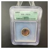 1959 Roosevelt Silver Dime ICQ PR70 10C