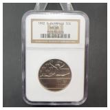 1992 P Olympics 50C NGC MS69 Half Dollar