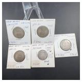 Great Britain Silver Shilling & Sixpence Lot