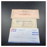 Historical Checks, 1931ï¿½1989