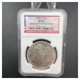 1882-O Morgan Silver Dollar NGC MS62