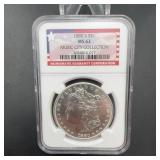 1880-S Morgan Silver Dollar NGC MS62