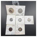World Silver Coin Collection, 6 Coins