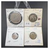 International Silver Coin Collection, 4 Coins