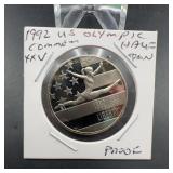 1992 US Olympic Gymnastics Proof Half Dollar